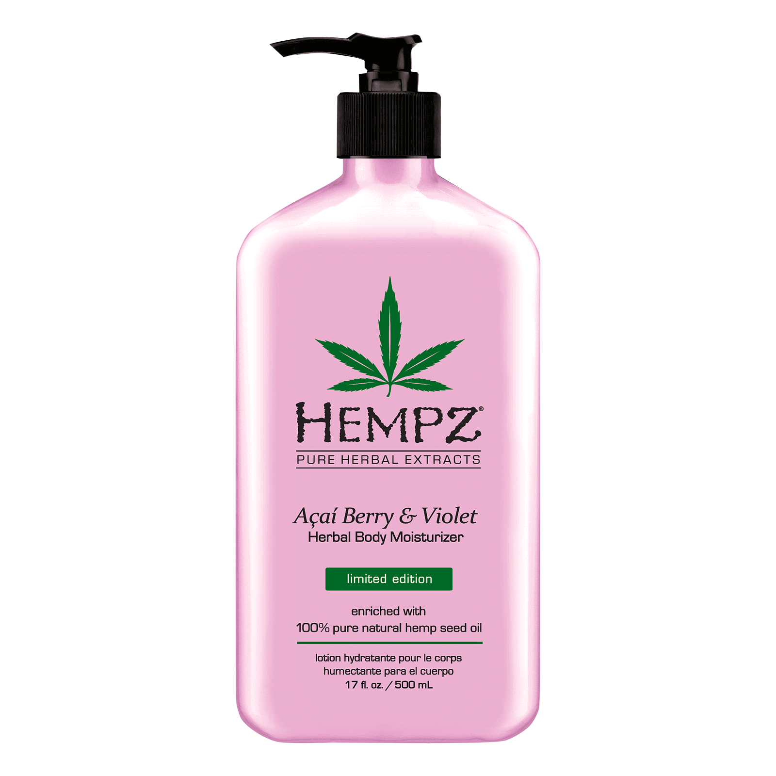 Acai Berry and Violet Moisturizer Hempz CosmoProf