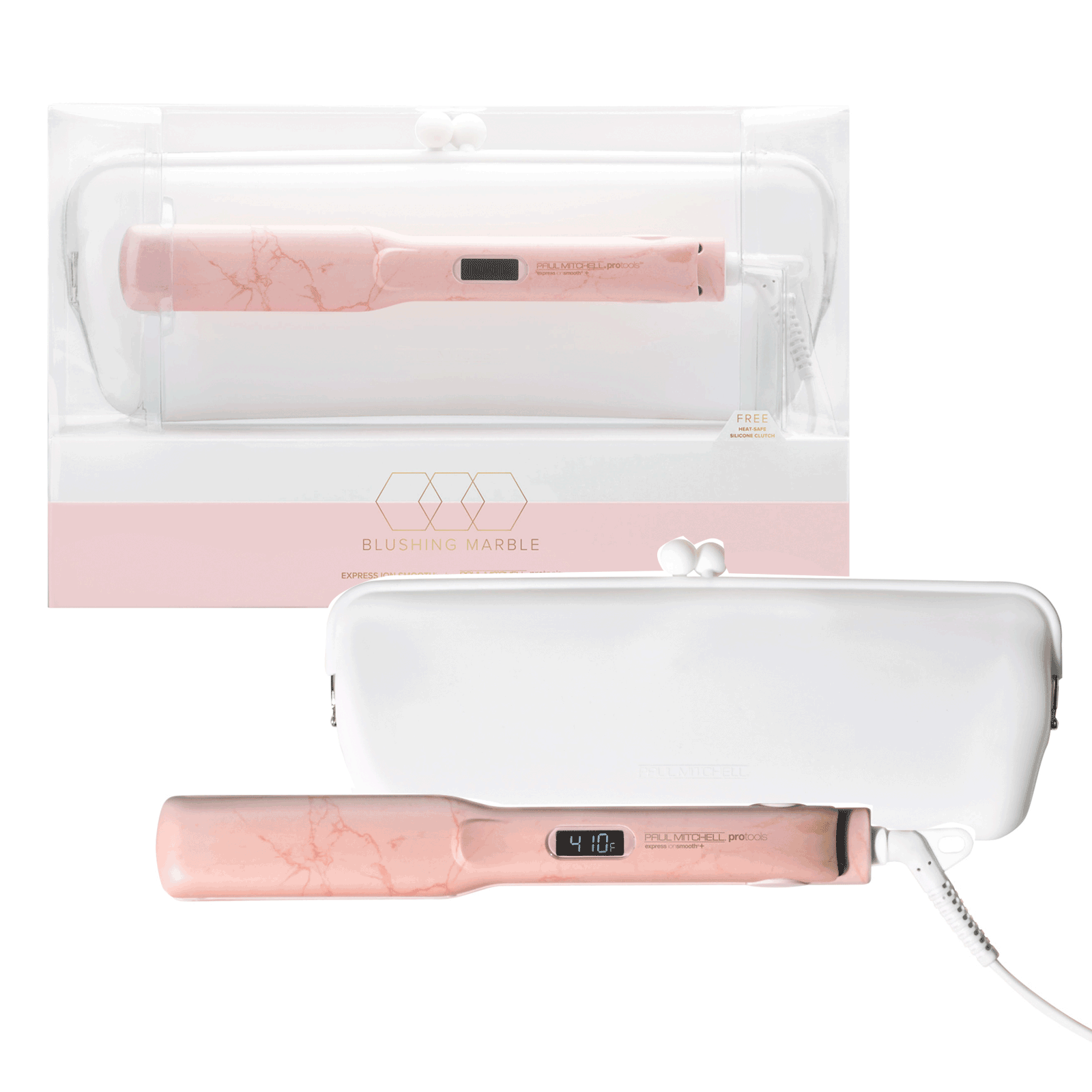 Paul mitchell pink marble flat iron Clearance