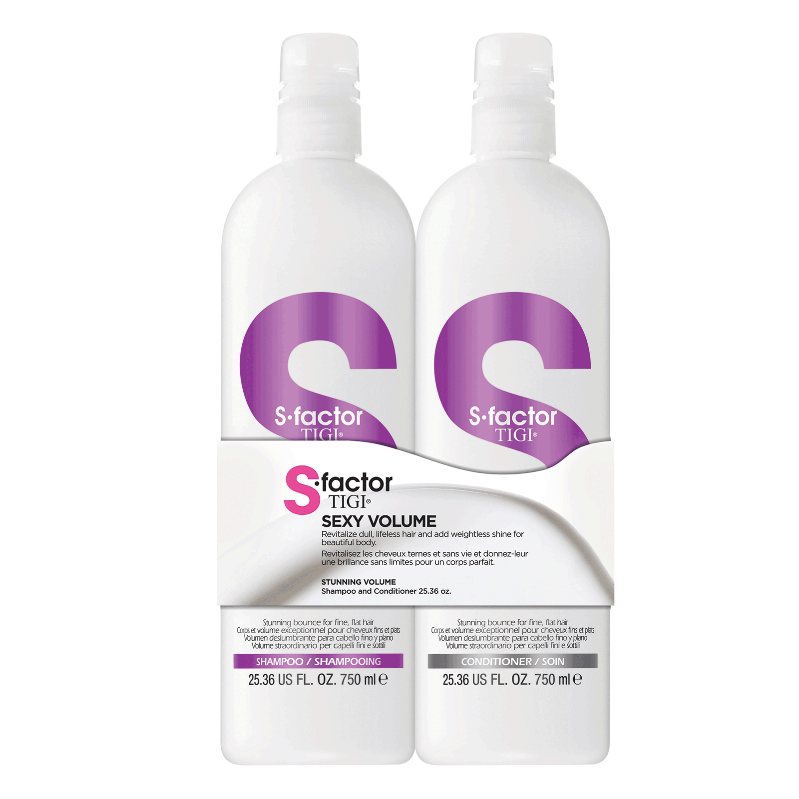 S Factor Sexy Volume Duo TIGI CosmoProf