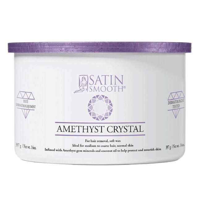 Satin Smooth Gem Wax - Amethyst Crystal