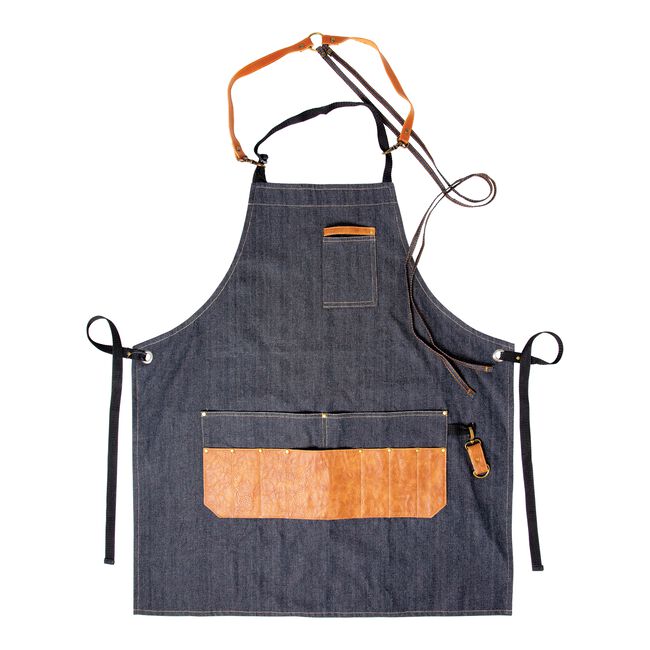 Denim Barber Apron ION CosmoProf