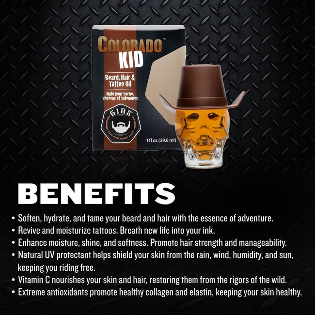Colorado Kid Beard & Tattoo Oil