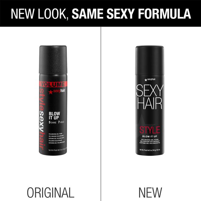 Style Sexy Hair Blow It Up Volumizing Gel Foam