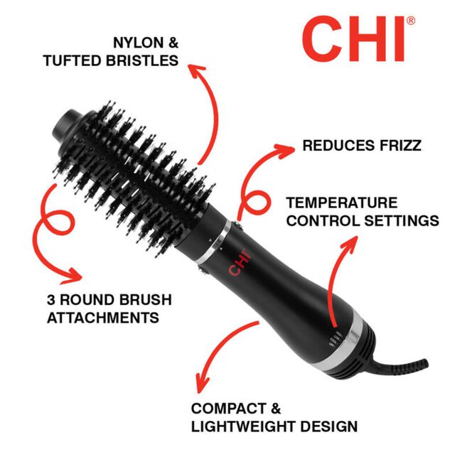 3-in-1 Round Blowout Brush