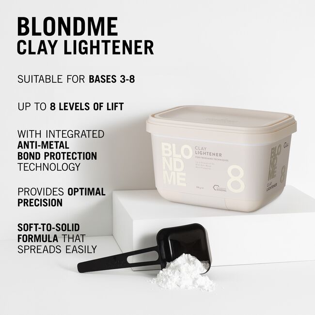 BlondMe Premium Clay Lightener 8+