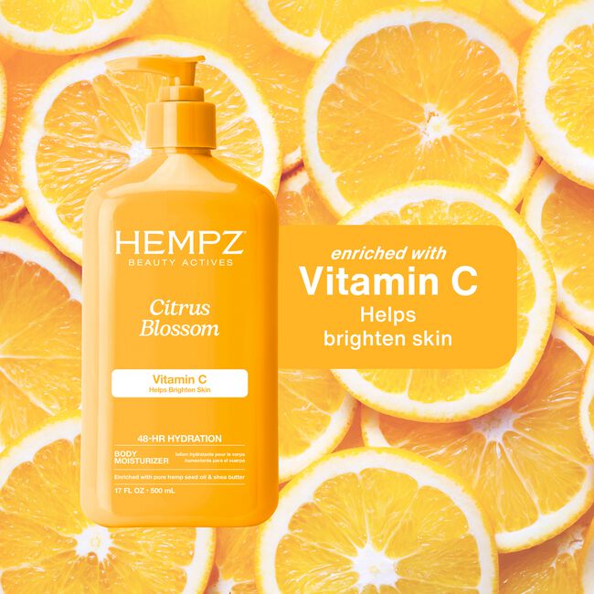 Citrus Blossom Herbal Body Moisturizer