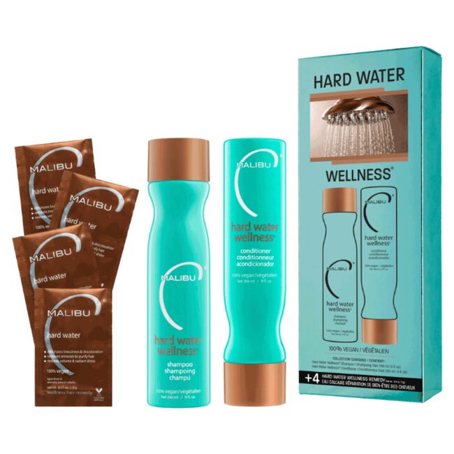Malibu C&reg; Hard Water Wellness Kit