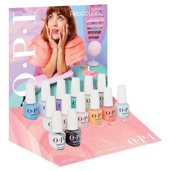 OPI'm Dreaming GelColor Chipboard Display