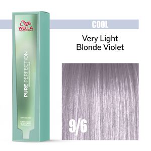 9/6 Cool Very Light Blonde Violet Pure Perfection Permanent Hair Color