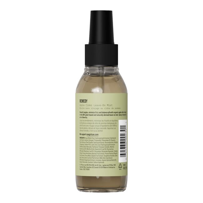 Remedy Apple Cider Vinegar Leave On Mist AG Hair CosmoProf