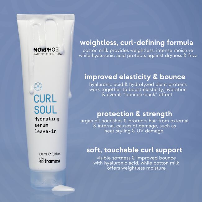Morphosis Curl Soul Hydrating Serum Leave-In