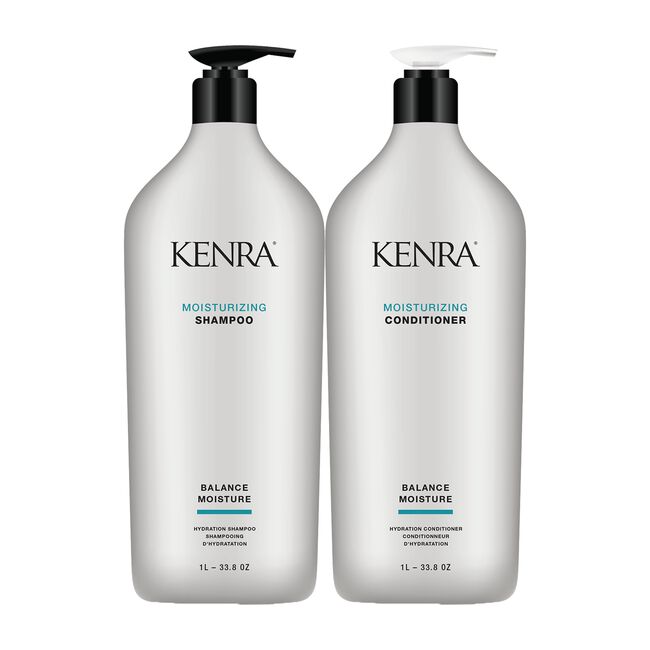Moisturizing Shampoo & Conditioner Liter Duo