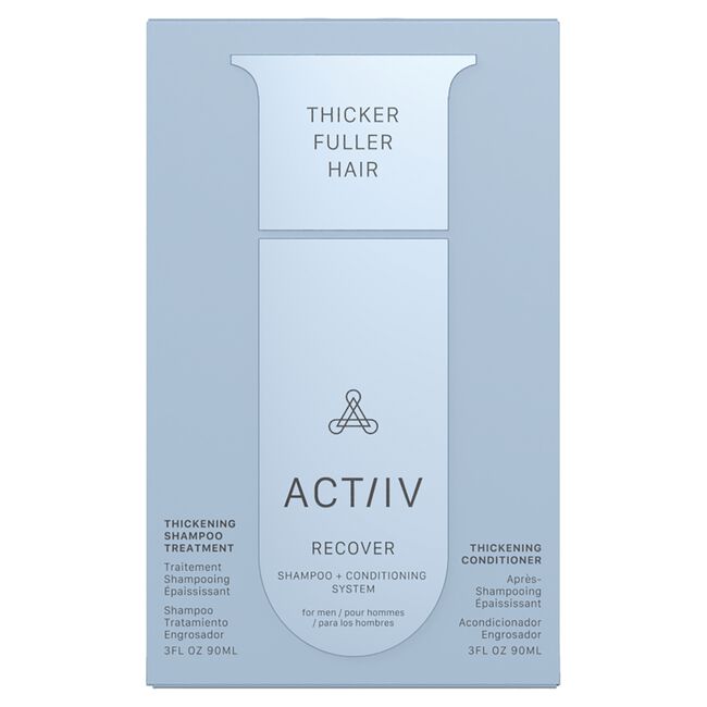 Recover Thickening Shampoo + Conditioning Trial System for Men