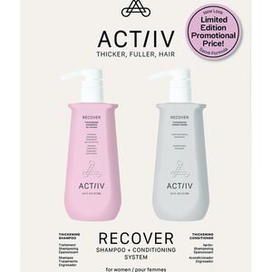 Recover Thickening Shampoo + Conditioning System for Women