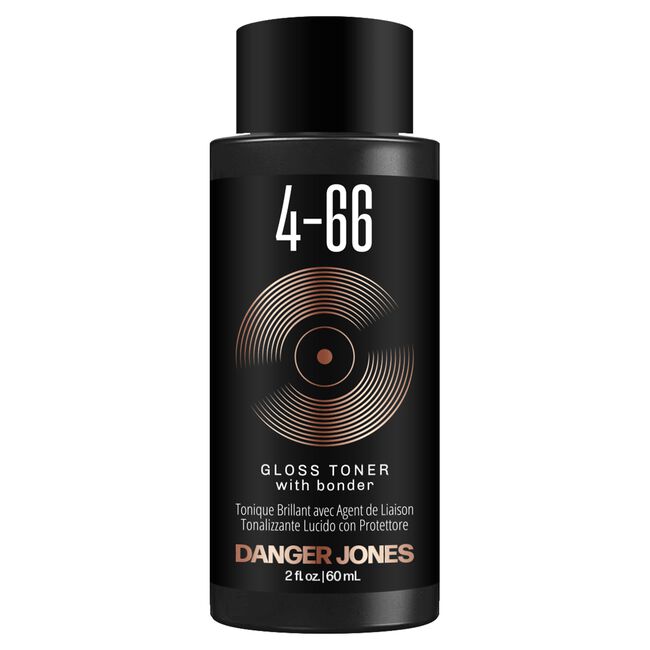 4-66 Red Red Gloss Toner with Bonder Demi-Permanent Hair Color