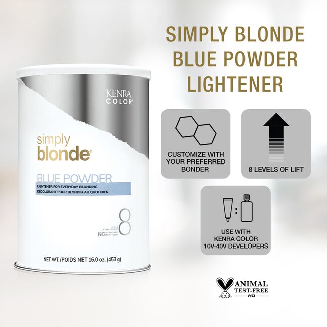 Simply Blonde Bonus Size Blue Powder Lightener