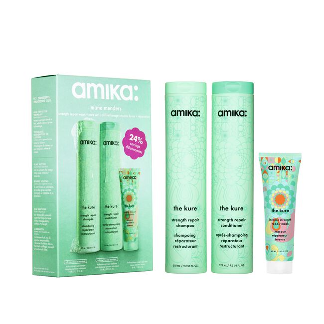 Mane Menders Strength Repair Wash + Care Set