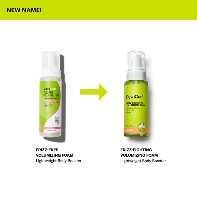 Frizz-Fighting Volumizing Foam