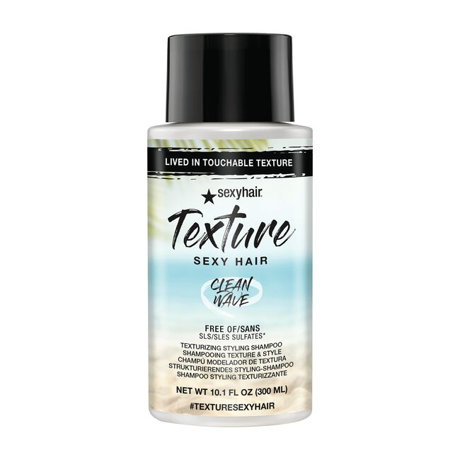 Texture Sexy Hair Clean Wave Texturizing Styling Shampoo