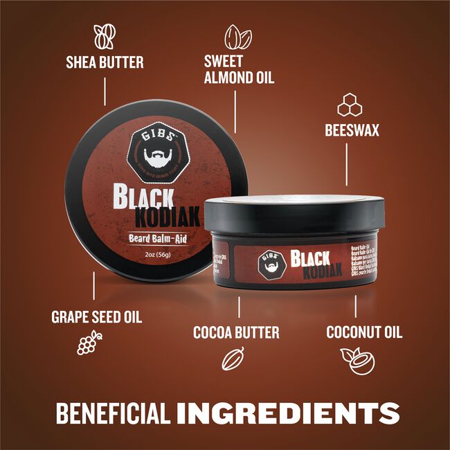 Black Kodiak Beard Balm