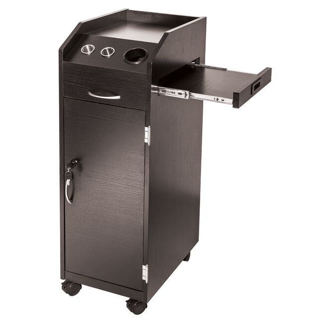 Keystone Trolley With Breadboard Black