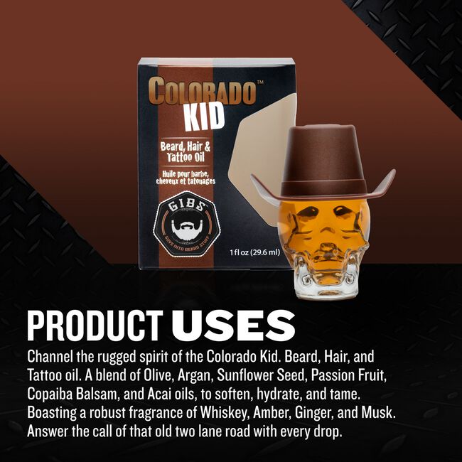 Colorado Kid Beard & Tattoo Oil