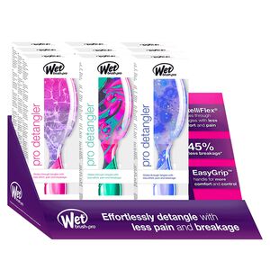 Neon Glow Pro Detangler Display