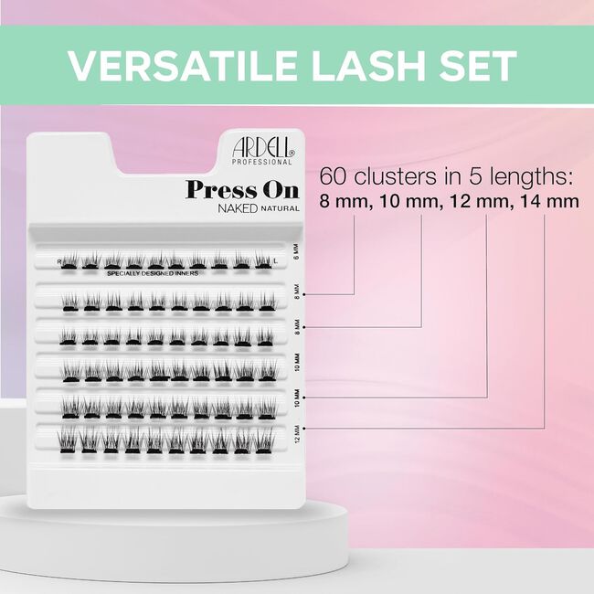 Press On Underlash Extensions Naked Natural