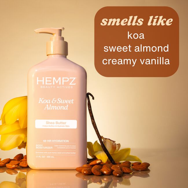 Koa & Sweet Almond Smoothing Herbal Body Moisturizer