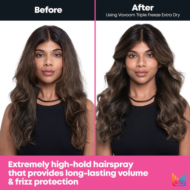 Vavoom Triple Freeze Extra Dry High Hold Hairspray