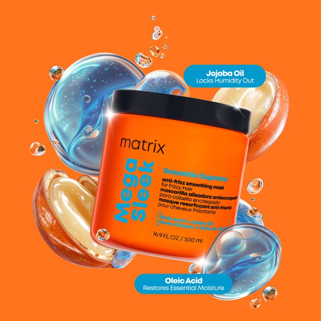 Mega Sleek Smoothie Supreme Anti-Frizz Smoothing Mask