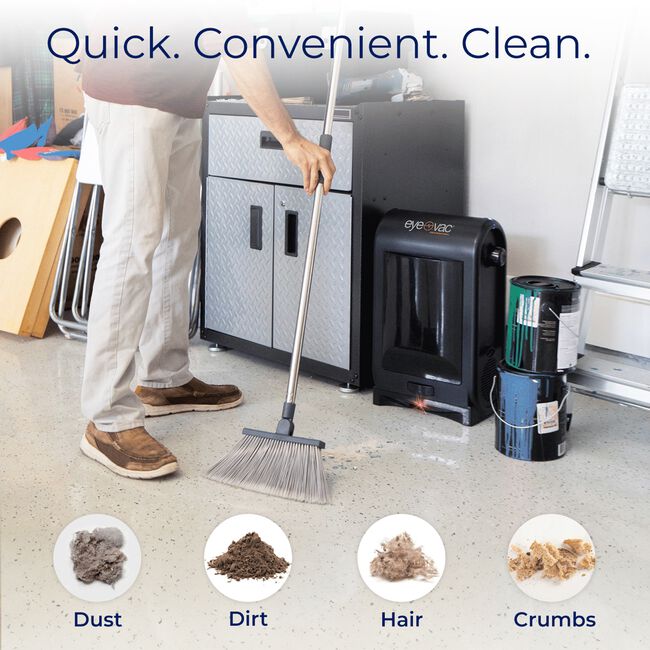 Black Electric Dustpan Vacuum