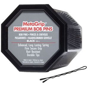 Metagrip Premium Black Bobby Pins 300 Count