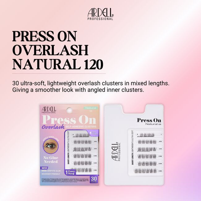 Press On Overlash Natural #120