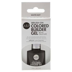 White Not Brush-On Colored Builder Gel With Calcium