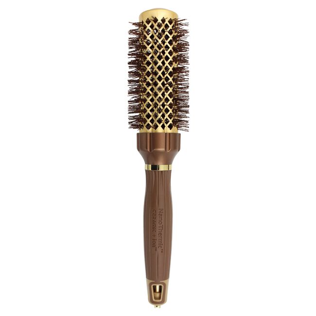 NanoThermic PowerGrip Wavy Barrel Thermal Brush 1 1/4 Inch