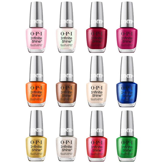 OPI x M&M's Infinite Shine Display