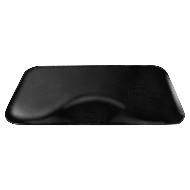 Solid Black Rectangle Mat - Modern Elements | CosmoProf