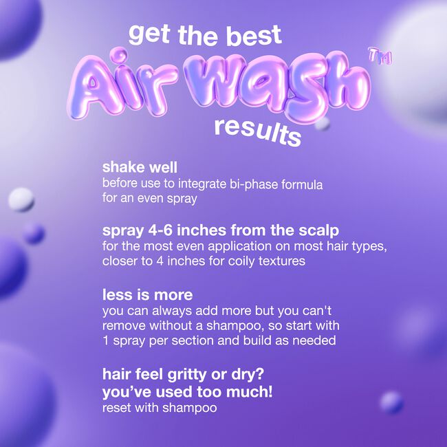 AirWash Dry Shampoo