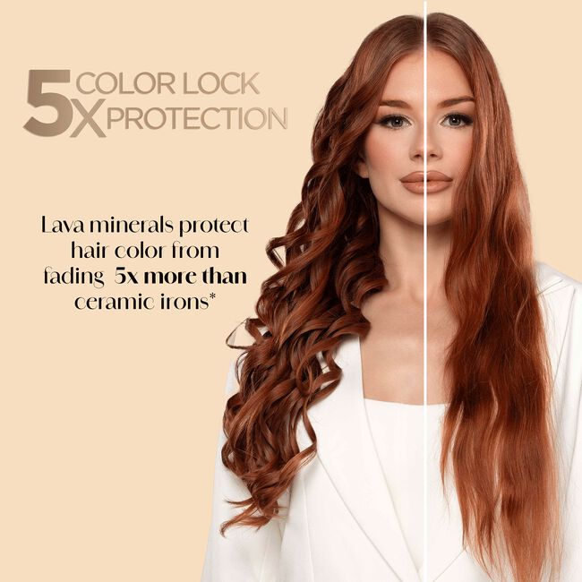 Lava 1 Inch Volcanic Ceramic Pro Spin N Curl