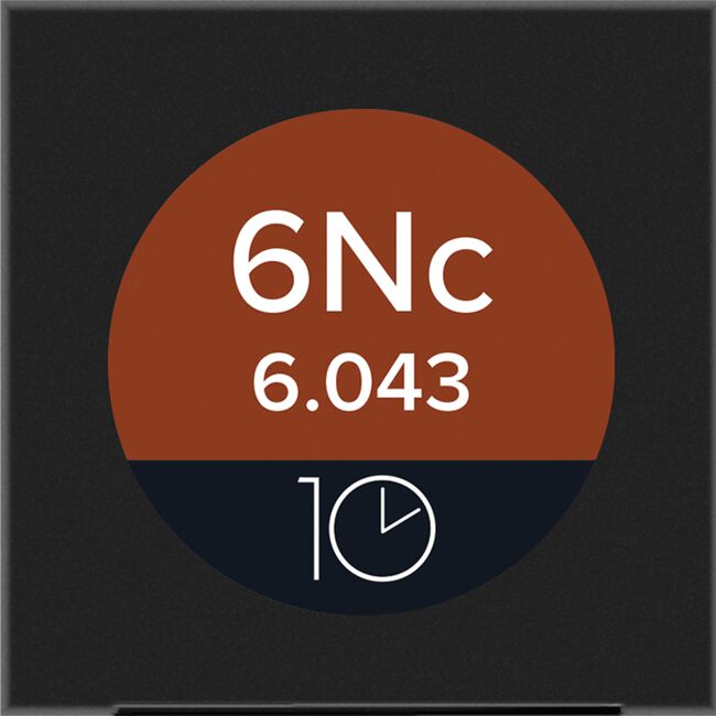 6NC Natural Copper The Color 10 Permanent Cream Hair Color