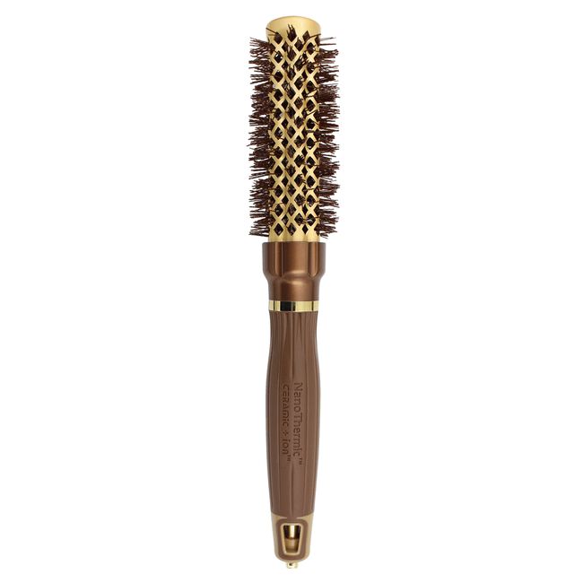 NanoThermic PowerGrip Wavy Barrel Thermal Brush 1 Inch