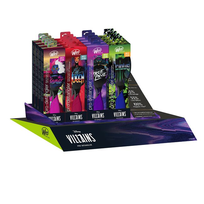 Disney Villain Brush 16-Piece Display