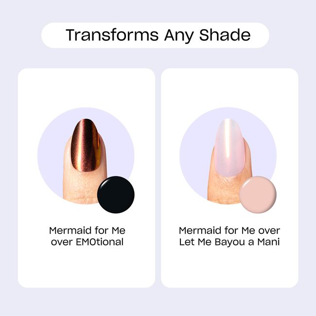Mermaid for Me Chrome Effects Mirror - Shine Nail Powder