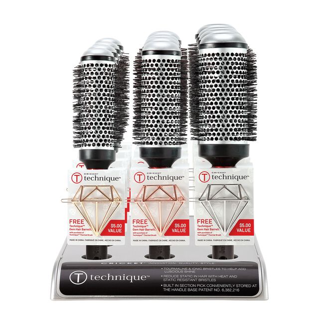 Technique Brush 12 Piece Display