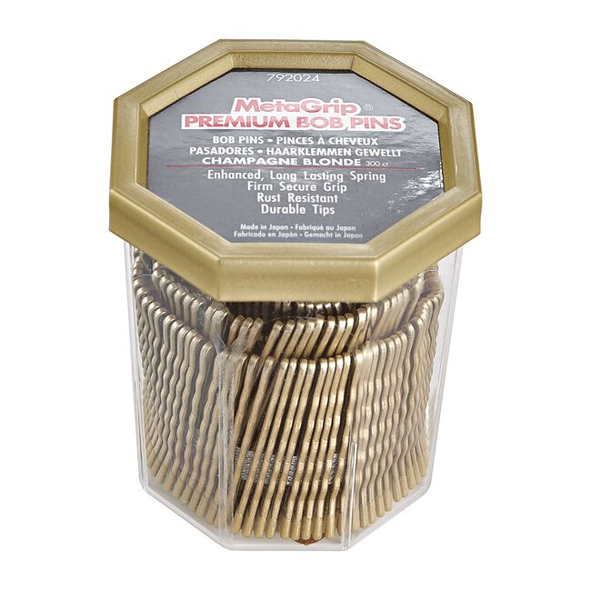 Metagrip Premium Blonde Bobby Pins 300 Count