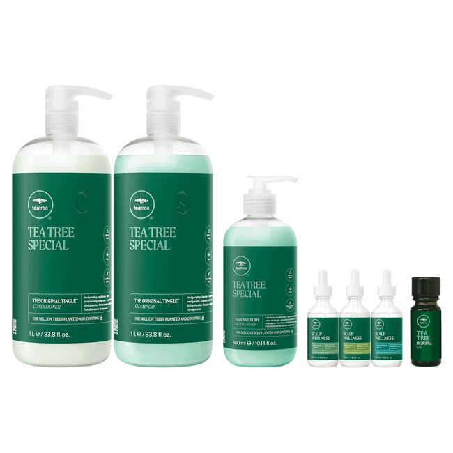 Tea Tree Scalp Independent Wash House Service Kit