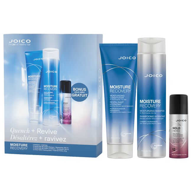 Moisture Recovery Quench + Revive Holiday Kit