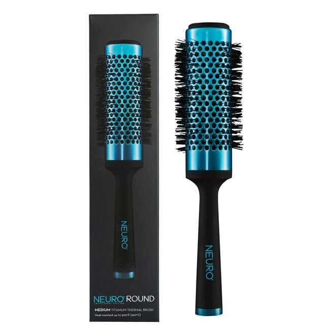 Neuro&reg; Round Titanium Thermal Brush - Medium