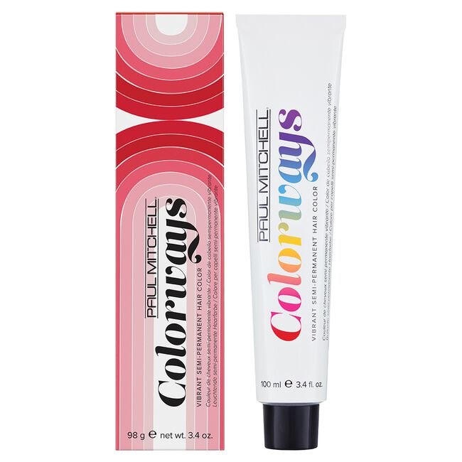 Red Colorways Vibrant Semi-Permanent Hair Color